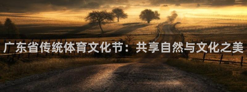 v66体育平台正规吗可靠吗：广东省传统体育文化节：共享自然与文化之美